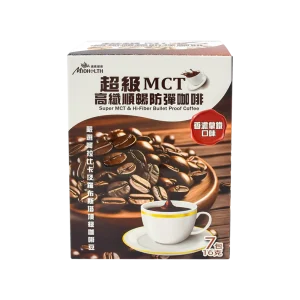 【蜜歐健康】超級MCT高纖順暢防彈咖啡(16g x7包/盒)